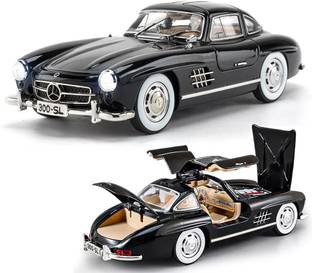 Just craft 1/24 Mercedes-Benz 300SL Vintage Car Diecast Vehicle Model Car Collectible Toy