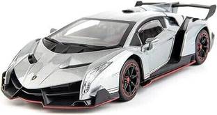 Devdhan 1:24 Lambo Veneno Die-Cast Car with Openable Doors & Sound & Light