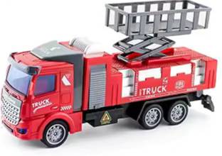 deoxy Push and Go | Fire Rescue Truck | Pull Back Vehicles | Friction Power Toy