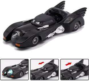 Zuuluzrs Black Batman Toy Car With Sound-Light For Kids (Random Design as per Stock)