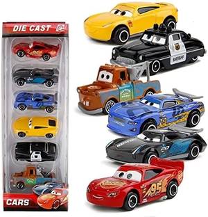 KAMMATESWARA Die Cast set of 6 cars for kids free wheel cars