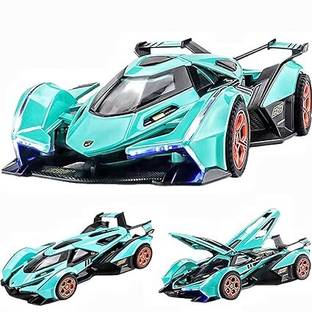 Bestie Toys Cars Lambo V12 Race Car Toys Model Car 1/32 Die-cast Pull Back Collectible Model
