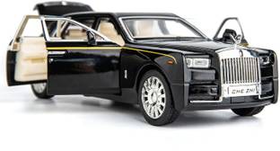 HEZKOL Exclusive 1:32 Rolls Royce Alloy Metal Pull Back Die-Cast Car with Sound & Light