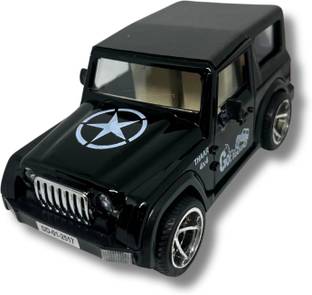 WooZee Thaar 4x4 Got Rocks Pull Back Toy Action Car, Realistic Design, for Kids