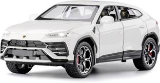 SR Toys 1:24 Lamborghini URUS SUV Pull Back Model car Toys with Sound Light