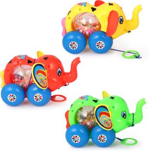 asian Plastic Elephant Toy For Kids-Toddlers