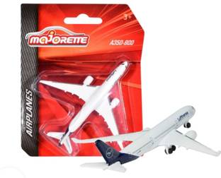 Majorette A350-900 AIRPLANES,10 CM DIE-CAST TOY PLANE AGE 3Y+