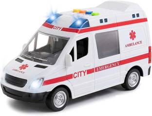 SKTOYZONE CITY AMBULANCE VEHICLE