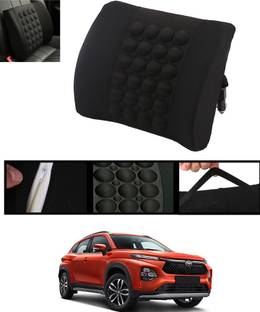 ABJD Black Nylon Car Pillow Cushion for Toyota