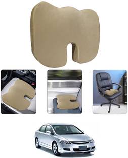 MATIES Beige Memory Foam Car Pillow Cushion for Honda