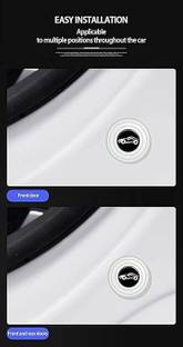 KGN BEAUTY (White) Car Door Shock Absorber Door Protection Sticker,Buffer Cushion Shock Absorber