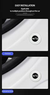 Mr fix (White) Car Door Shock Absorber Door Protection Sticker,Buffer Cushion Shock Absorber