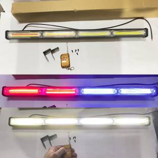 Auto 24INCH 4COB White RED Blue LED COB with Remote Flashing Mode Led Light 12V 40w Car Flywheel