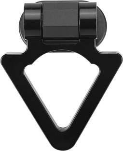 Auto MT BLACK Triangle Dummy Hook Car Tow Hook Universal Hook Towing Belt Car Flywheel