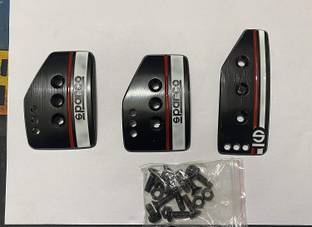 Auto MT BLACK SPARCO Paddle kit Set CAR Clutch Brake Accelerator PAD SPARCO Paddle kit Vehicle Tool Kit