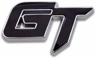 Auto MT GT Logo 6.4cm x 3.8cm Car Metal Logo Emblem 3D Badge Sport Sticker Vehicle Tool Kit