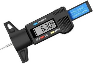 BALRAMA Digital Tyre Tread Depth Gauge Tester Meter Tire Vehicle Tyre Monitoring System Height Gauge