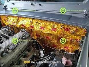 GOYAL MOTORS Car Damping 31' X 18' Per Sheet Size | Best Dampig in Golden Colour Vehicle Tool Kit