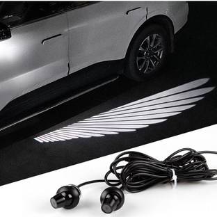 Auto MT Car Door Angel Wings Projector Light, LED Welcome Light Angel Wings Floor Car Flywheel