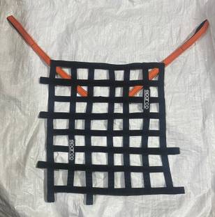 Auto MT Black Red Sparco Window Net CAR Window NET Rally Racing Safety UNIVERESAL Car Flywheel