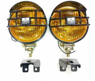 GOYAL MOTORS MARUTI GYPSY YELLOW GRILL FOG LIGHT WITH BULB AND WINDSHIELD SINGLE ROW BRACKET Vehicle Tool Kit