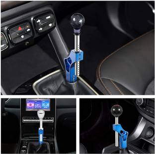 Auto MT Adjustable Gear Shift KNOB BLUE Height Lever Extension Car Gear Shifter Extender Vehicle Tool Kit