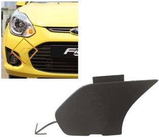 My IND Front Bumper Tow Hook Cover Cap Black Cover figo 1st gen Front Mount Towing Hook