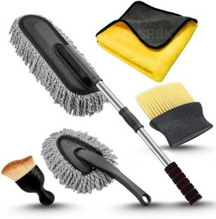 SRBK fashion Stainless Steel, Plastic, Microfiber Vehicle Washing  Duster