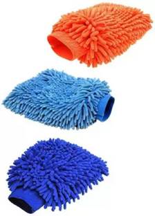 carempire Microfiber Vehicle Washing  Washing Mitt Hand Glove