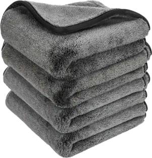 Cotton Bolls Textiles Microfiber Vehicle Washing  Cloth