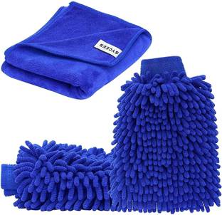 Campark Microfiber Vehicle Washing  Washing Mitt Hand Glove