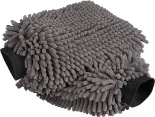 Auto Hub Microfiber Vehicle Washing  Washing Mitt Hand Glove