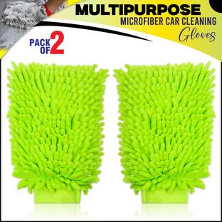 MIKANIX Microfiber Vehicle Washing  Hand Glove