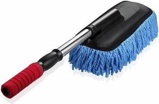 BSRENTERPRISEZ Scratch Free - Premium Microfiber Duster for Car - Long Secure Extendable Handle Wet and Dry Duster
