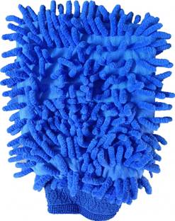 Sheen and Shine Microfiber Vehicle Washing  Hand Glove