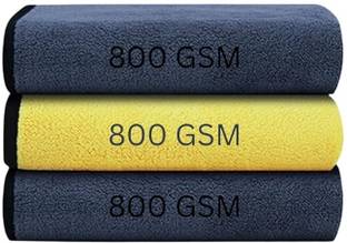 PITRADEV Microfiber Cloth 800 GSM Soft Ultra Absorption40x40cm,for Home Cleaning,Car Bike Wet and Dry Microfiber Cleaning Cloth
