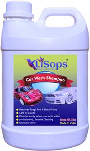 LiSops Car Wash Shampoo Gross Wt. 2kg Car Washing Liquid