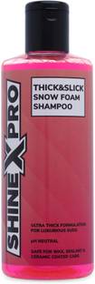 ShineXPro Car Wash Shampoo Concentrate - Thick Foam, Shine Enhancing Formula, pH Neutral Car Washing Liquid