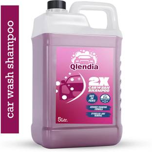 Qlendia High Foaming Car Wash Shampoo With Added Silicones For Spot Cleaning Car Washing Liquid