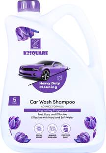 K2SQUARE Car wash shampoo, Safe for Cars,Trucks,Motorcycles, With like new shine (purple) Car Washing Liquid