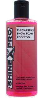 ShineXPro Car Wash Shampoo Concentrate - Thick Foam, Shine Enhancing Formula, pH Neutral Car Washing Liquid