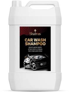 Shatras 3X Extra Shine Synthetic Foam Carwash Shampoo| Highly Concentrate Car Wash. Car Washing Liquid