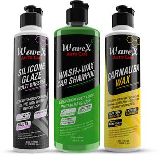 Wavex CCK7_FK Complete Car Care Kit (3Pcs) Car Washing Liquid