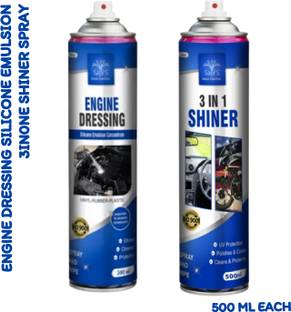 SAPI'S Engine Dressing Spray and Three In One Shiner Spray Car Washing Liquid