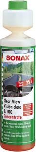 Sonax Clear View Windshield Washer 1:100 Concentrate | Removes Tough Stains & Dirt Car Washing Liquid