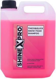 ShineXPro Car Wash Shampoo Concentrate - Thick Foam, Shine Enhancing Formula, pH Neutral Car Washing Liquid