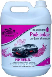 uniwax pink car foam shampoo 5kg Car Washing Liquid