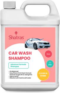 Shatras Car Wash Shampoo , Best Foaming For Car Care and Cleaning Liquid Car Washing Liquid
