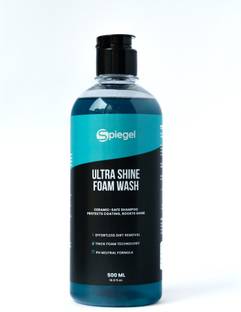 Spiegel Ultra Shine Foam Wash Shampoo – Streak-Free, High-Foam Formula for Glossy Finish Car Washing Liquid