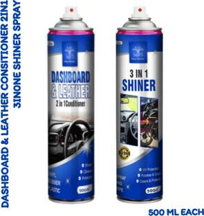 SAPI'S Dashboard Conditioner and Three In One Shiner Spray Car Washing Liquid